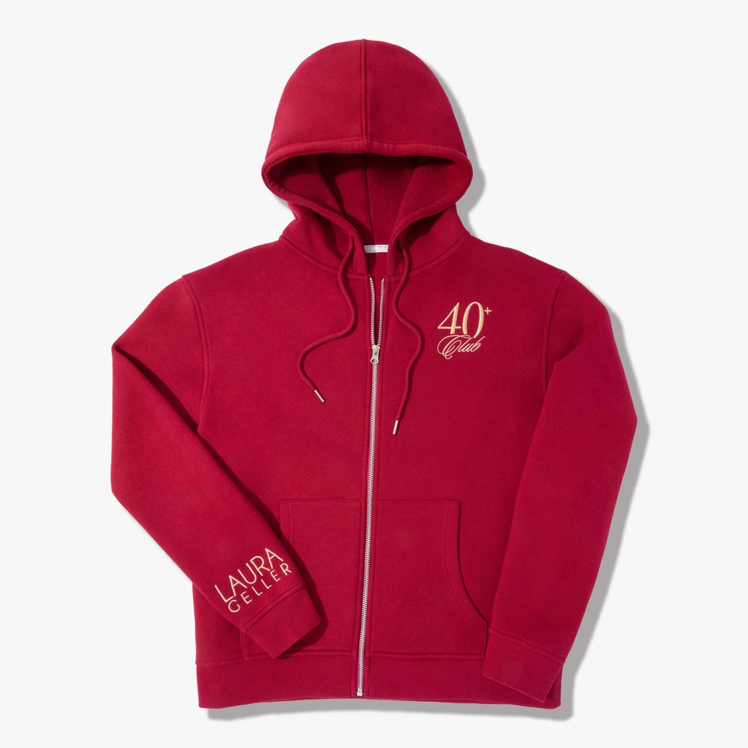 The 40  Club Zip-Up Sweatshirt