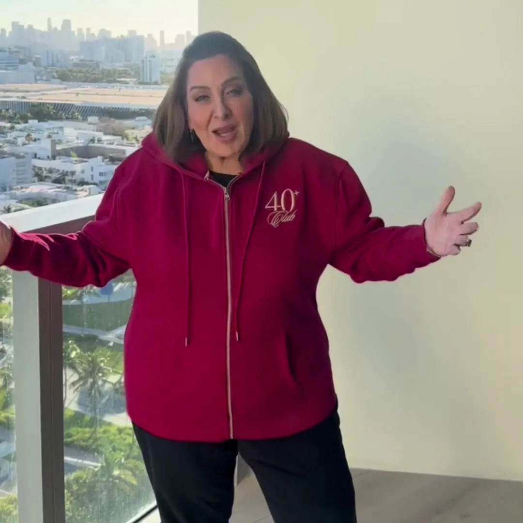 The 40  Club Zip-Up Sweatshirt